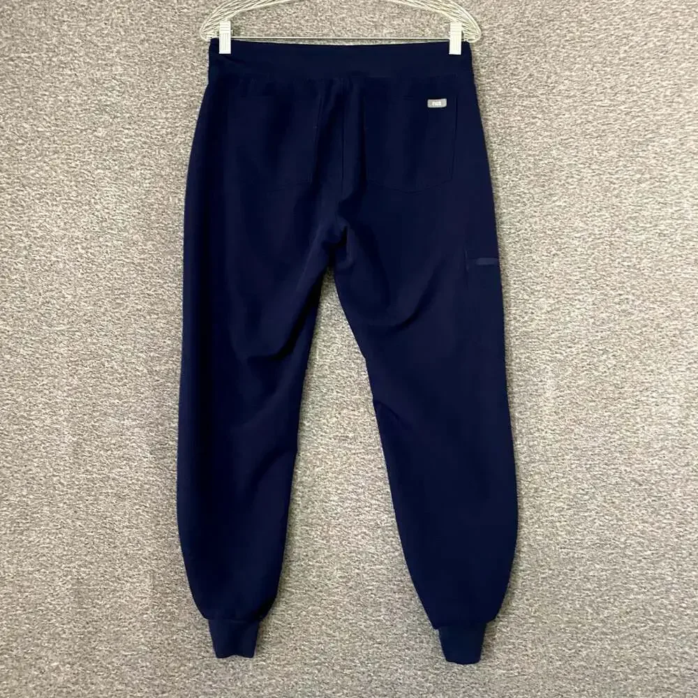 Figs Women’s Size Small Blue Zamora Cargo Scrub Pant - Pockets